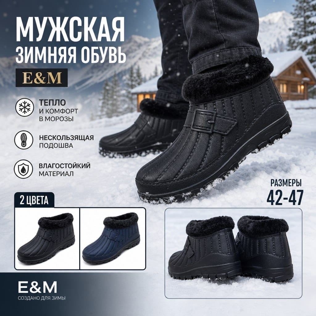 ,мужские утеплённые галоши,галоши утепленные,галоши дутики,мужские утепленные галоши из эва