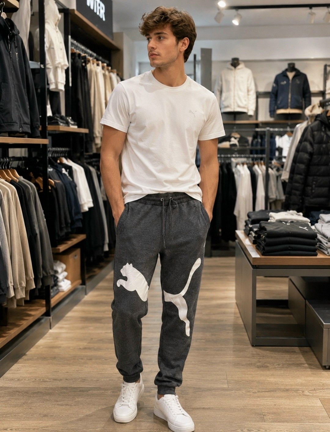 мужские брюки puma,брюки спортивные мужские puma iconic t7,спортивные брюки мужские puma,брюки спортивные puma,брюки спортивные
