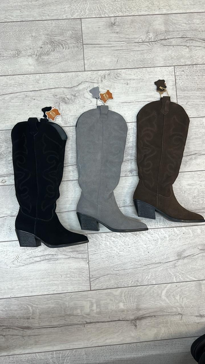 сапоги демисезонные казаки magic heels,сапоги казаки женские,сапоги казаки замшевые,сапоги казаки,сапоги ellasi замша натуральная