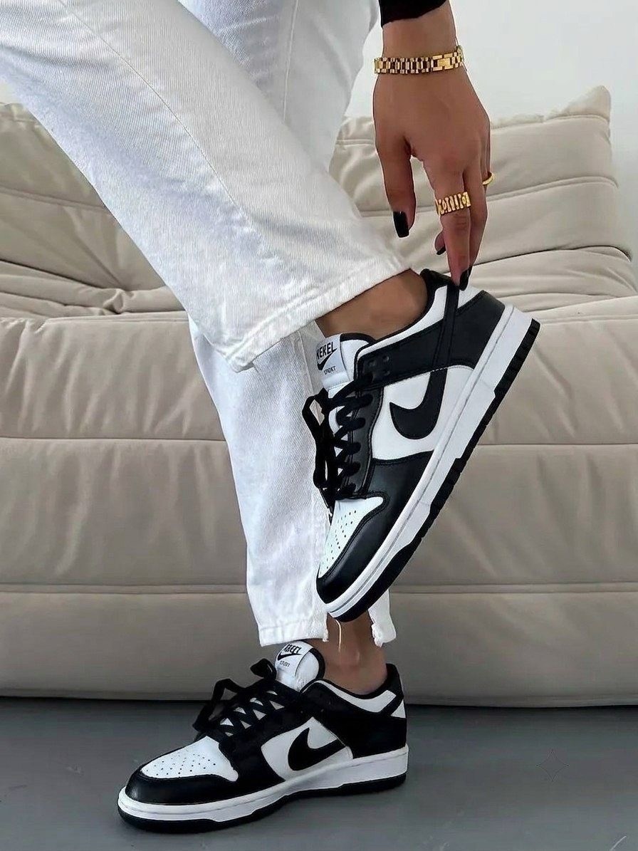 nike dunk low retro white black panda,кроссовки женские nike dunk low,nike dunk low,кроссовки мужские женские,nike dunk low white black