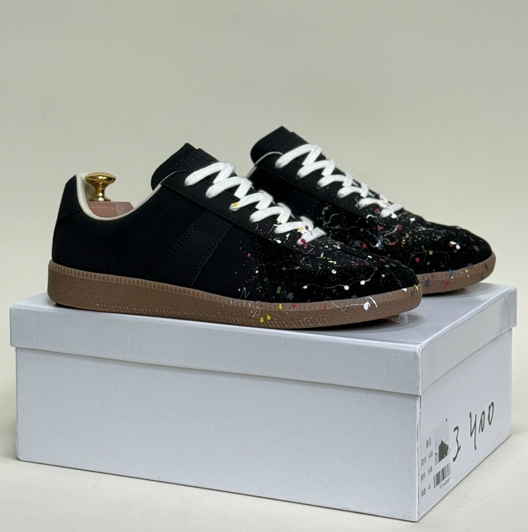 ,кроссовки maison margiela,кроссовки maison margiela paintsplatter black,maison margiela replica кроссовки,maison margiela replica paint