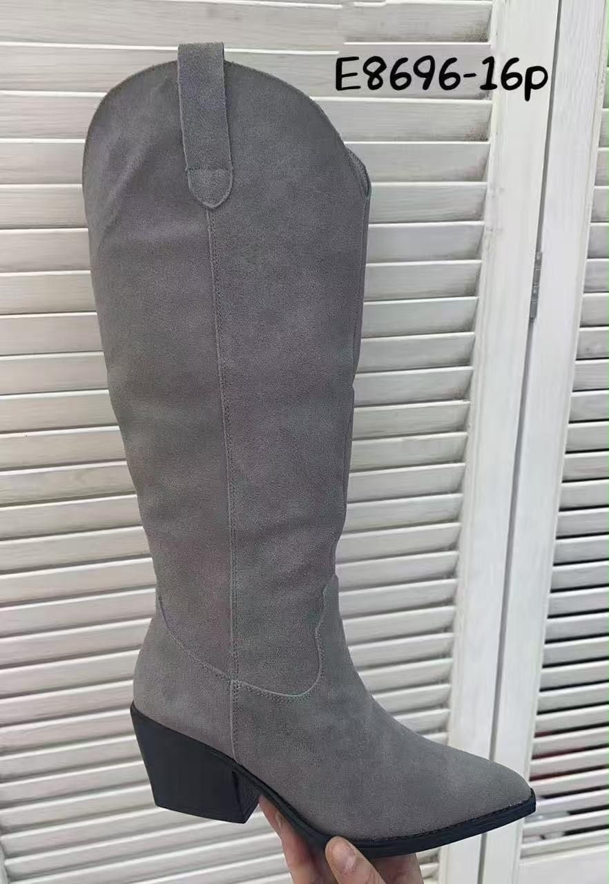 сапоги демисезонные казаки magic heels,сапоги казаки женские,сапоги казаки замшевые,сапоги казаки,сапоги ellasi замша натуральная
