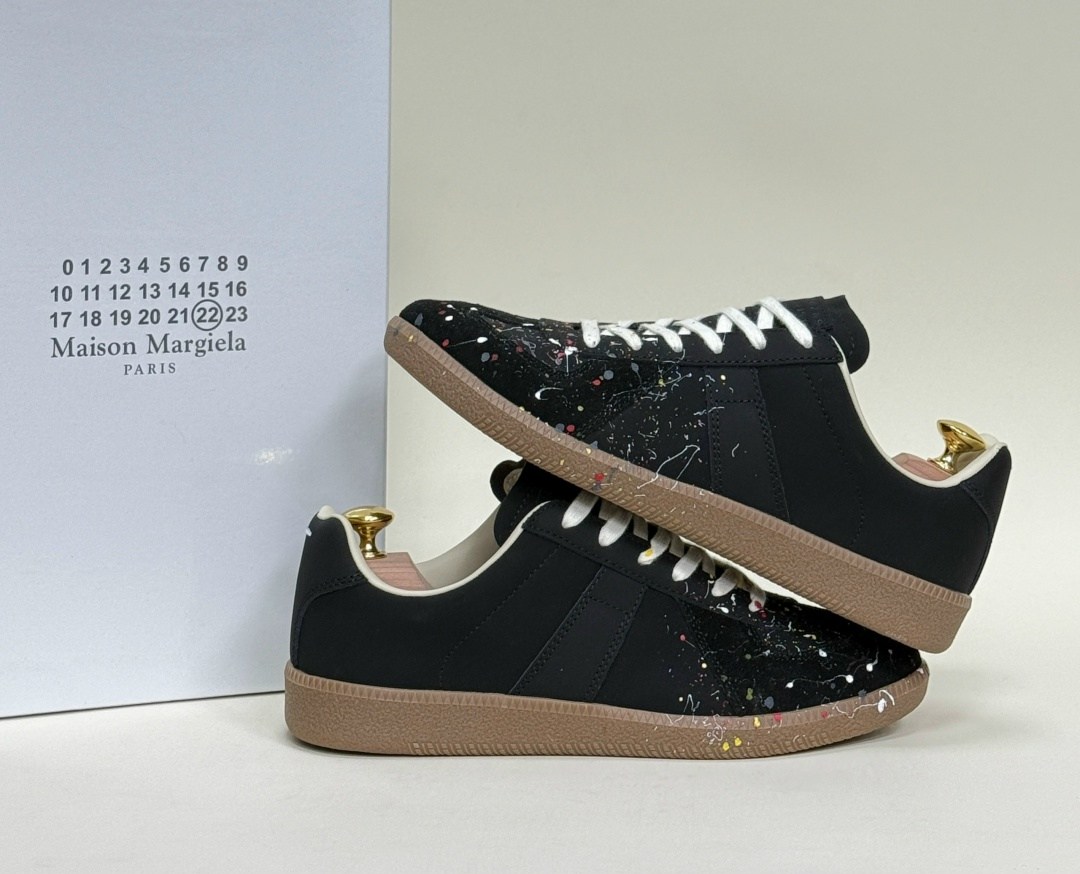,кроссовки maison margiela,кроссовки maison margiela paintsplatter black,maison margiela replica кроссовки,maison margiela replica paint