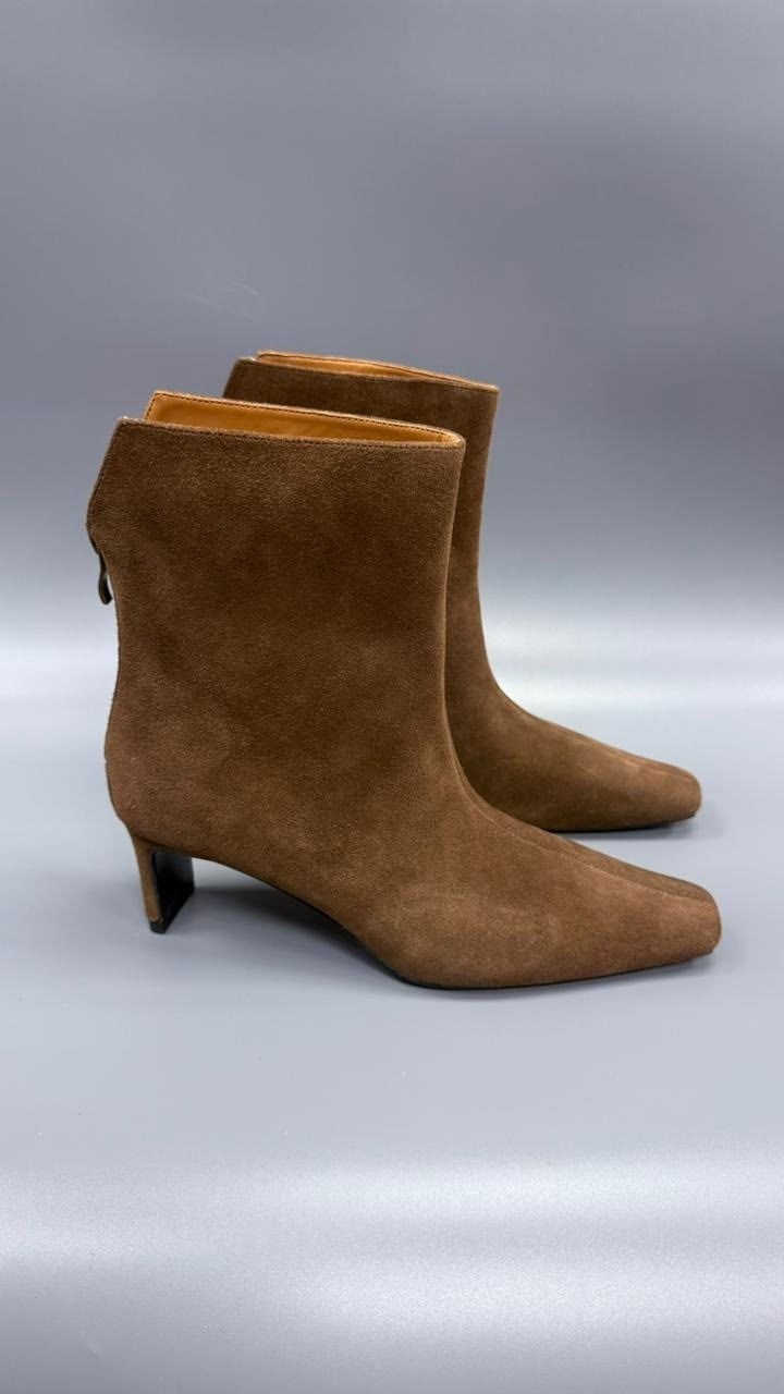 замшевые ботильоны,,ботильоны zara замшевые,женские ботильоны,ботильоны модные