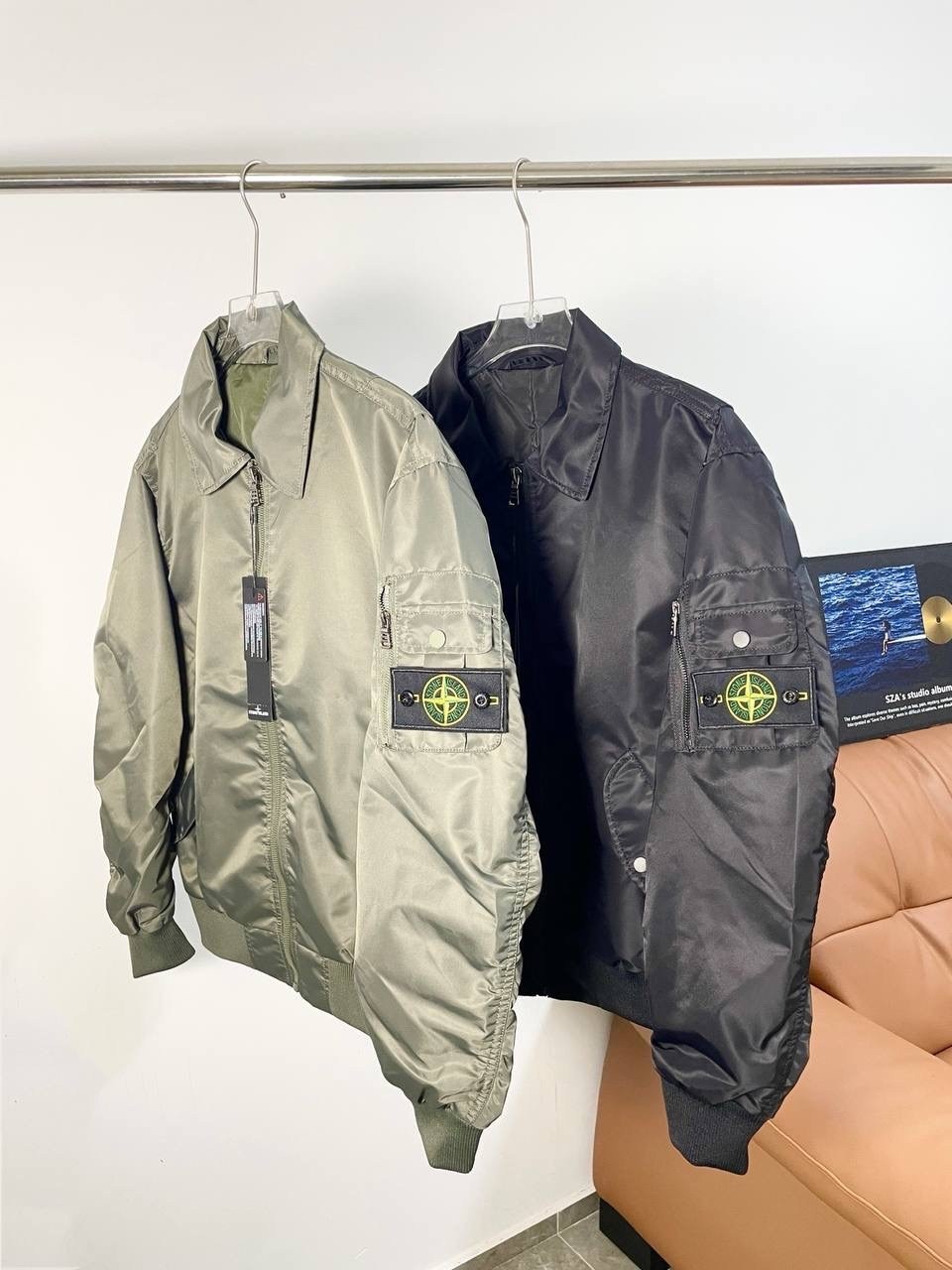 куртка бомбер stone island,бомбер stone island,stone island,куртка stone island,stone island bomber jacket crinkle reps