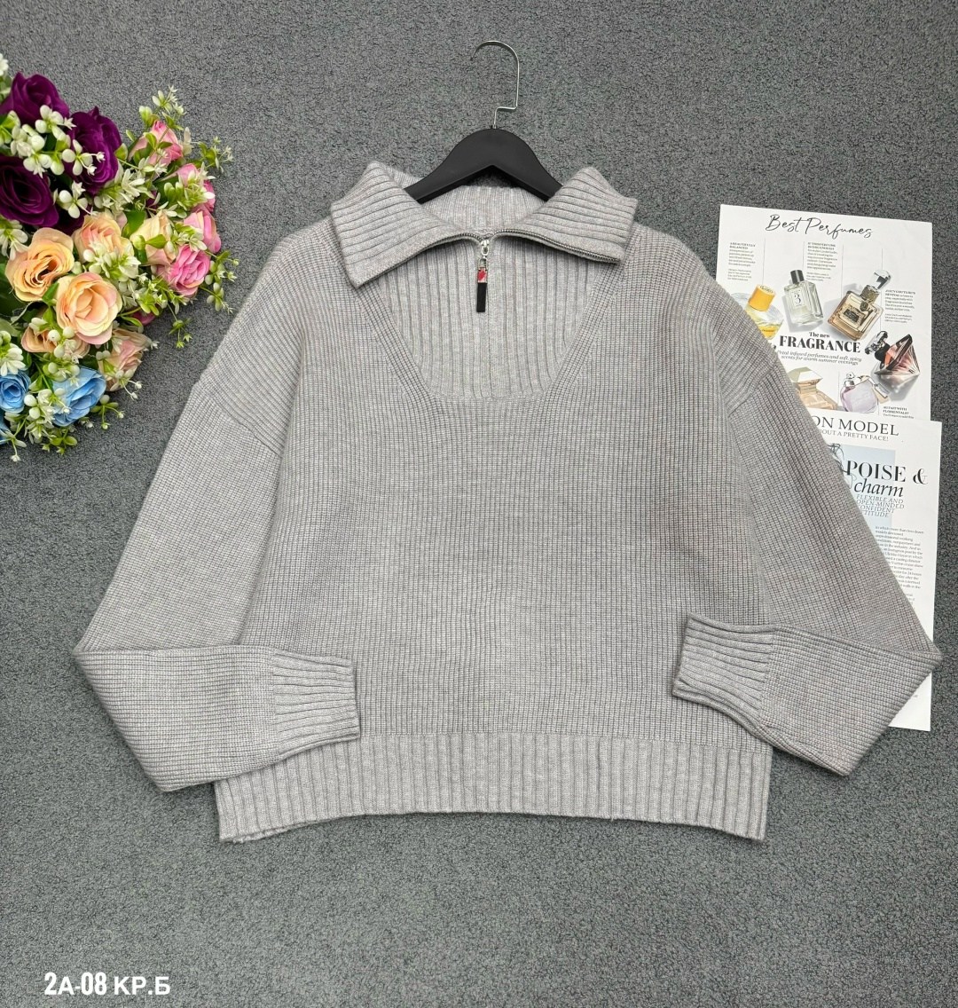 свитер оверсайз с горлом на молнии kk fashion,свитер оверсайз с горлом на молнии теплый вязаный,свитер с горлом на молнии оверсайз vada,женский джемпер,вязаный свитер