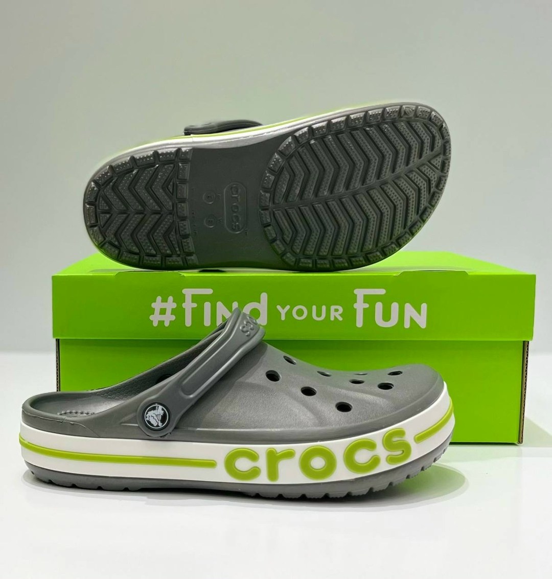 сабо crocs bayaband clog,сабо crocs детские,сабо crocs crocband clog,crocs женские сабо,crocs bayaband clog серые с зеленым
