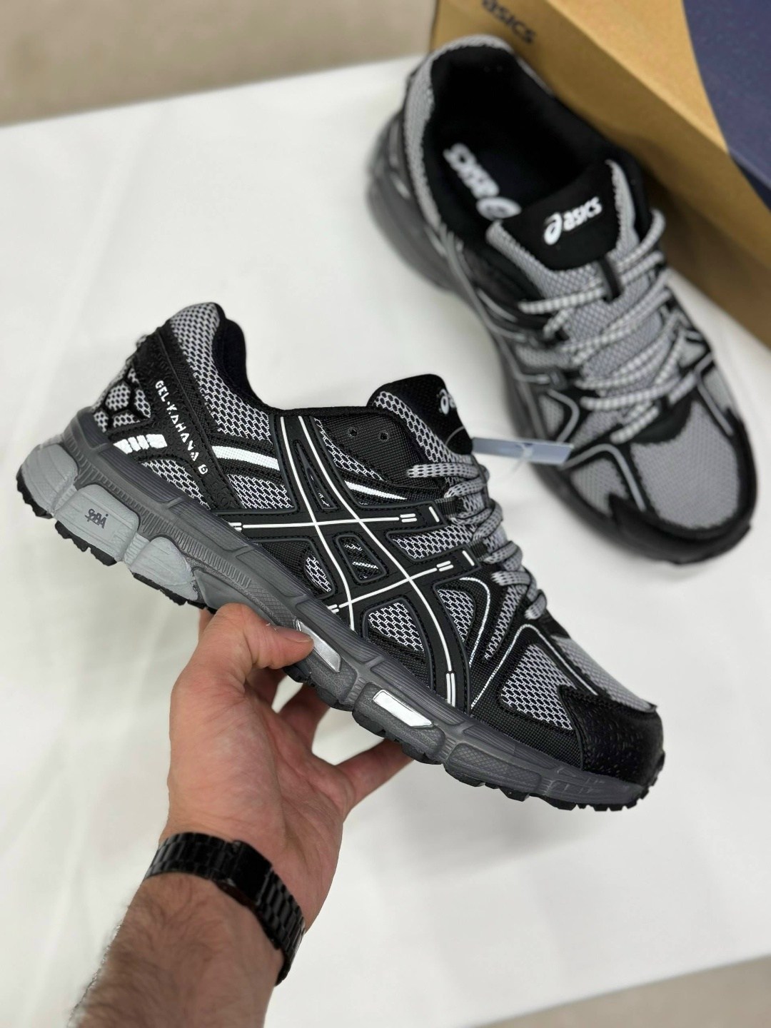 кроссовки asics gel kahana 8,мужские кроссовки asics,кроссовки asics gel kahana,мужские кроссовки asics gel kahana 8 "black/white",кроссовки мужские asics gel kahana
