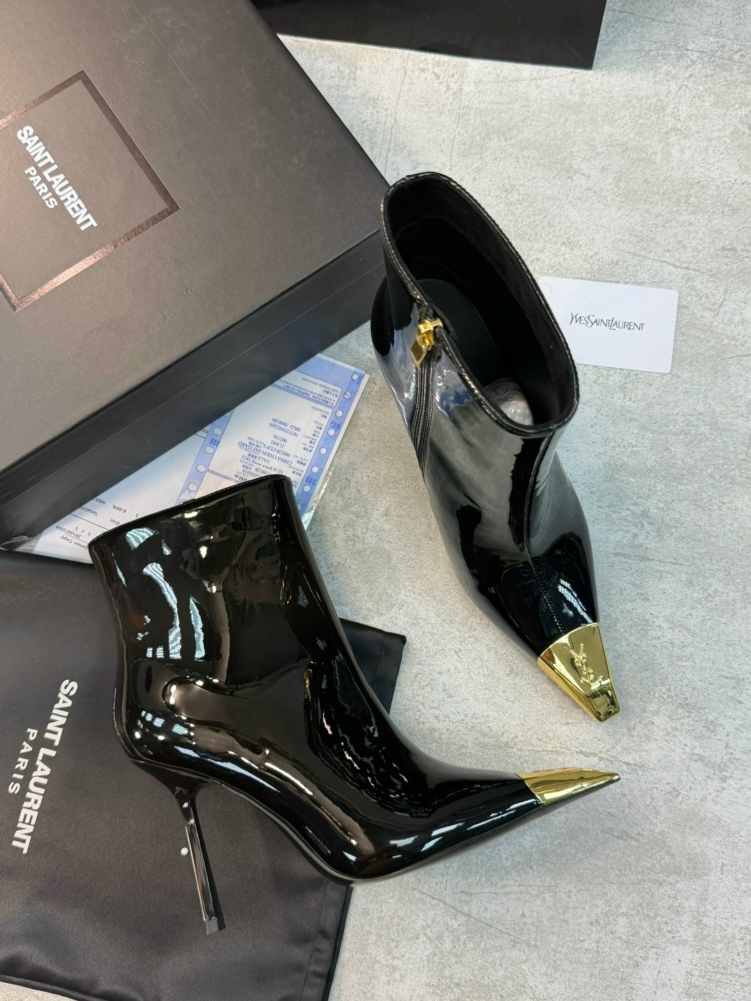 ,женские ботильоны,модные ботильоны,ботильоны saint laurent,ботильоны лакированные