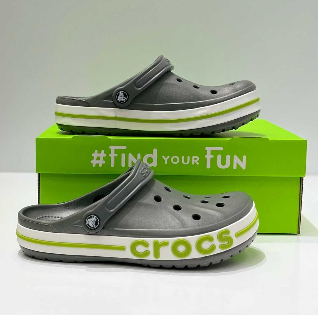 сабо crocs bayaband clog,сабо crocs детские,сабо crocs crocband clog,crocs женские сабо,crocs bayaband clog серые с зеленым