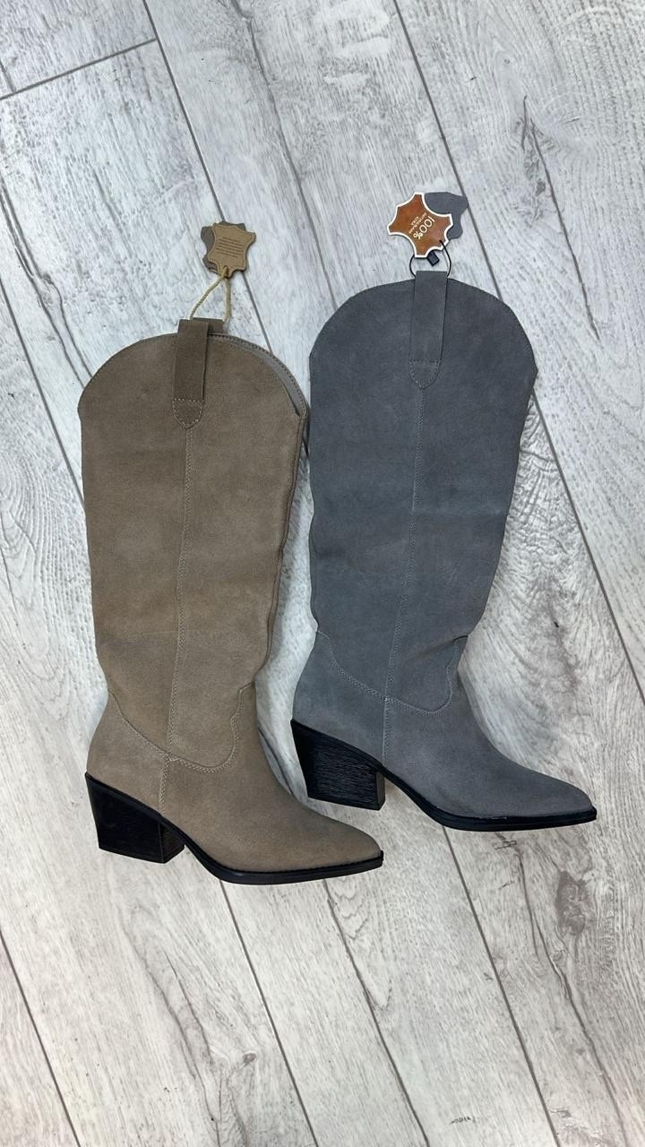 сапоги демисезонные казаки magic heels,сапоги казаки женские,сапоги казаки замшевые,сапоги казаки,сапоги ellasi замша натуральная
