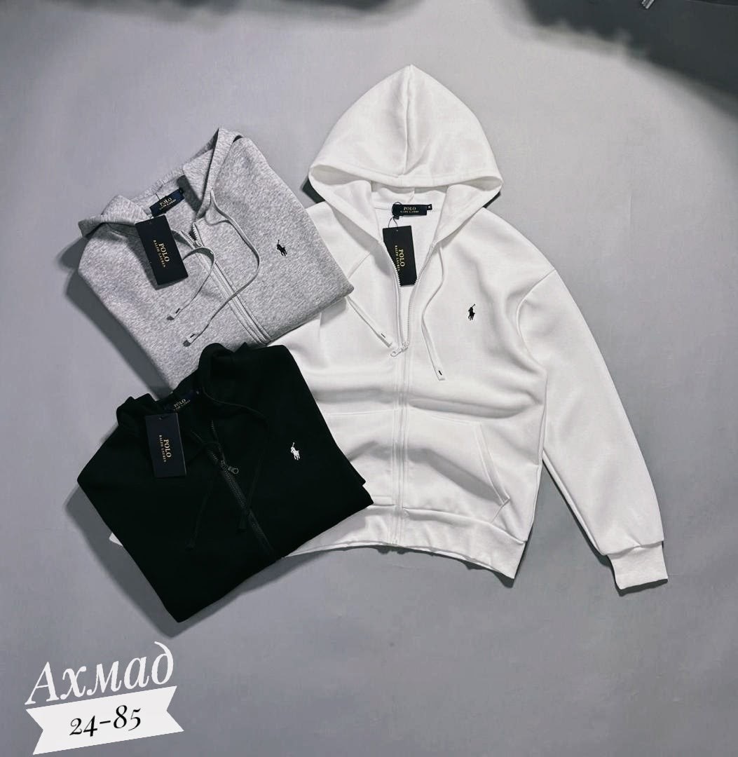 толстовка мужская,polo ralph lauren black full zip hoodie,мужская мода,polo ralph lauren zip hoodie black,толстовка с капюшоном
