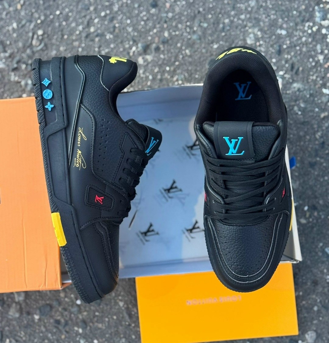 кроссовки louis vuitton мужские,louis vuitton кроссовки,кроссовки луи виттон trainer мужские черные,,кроссовки луи виттон trainer мужские