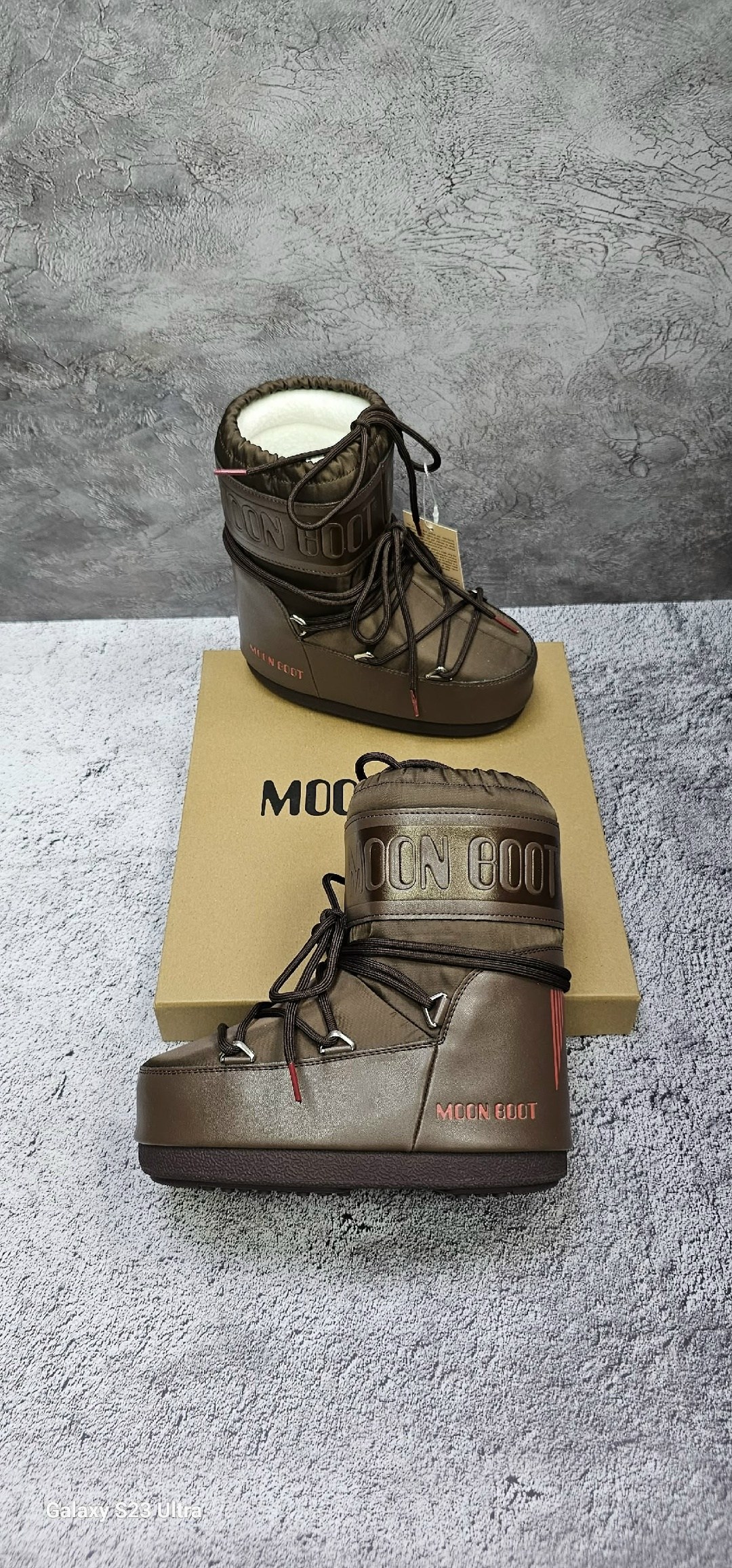 ,зимние ботинки moon boot,мужские низкие ботинки icon для холодной погоды moon boot коричневый бежевый,детские зимние ботинки icon nylon moon boot коричневый,луноходы женские