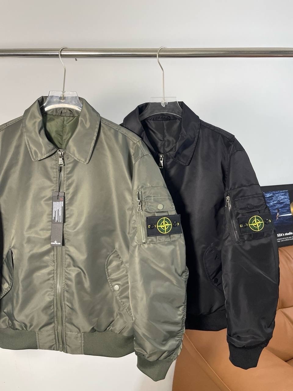 куртка бомбер stone island,бомбер stone island,stone island,куртка stone island,stone island bomber jacket crinkle reps