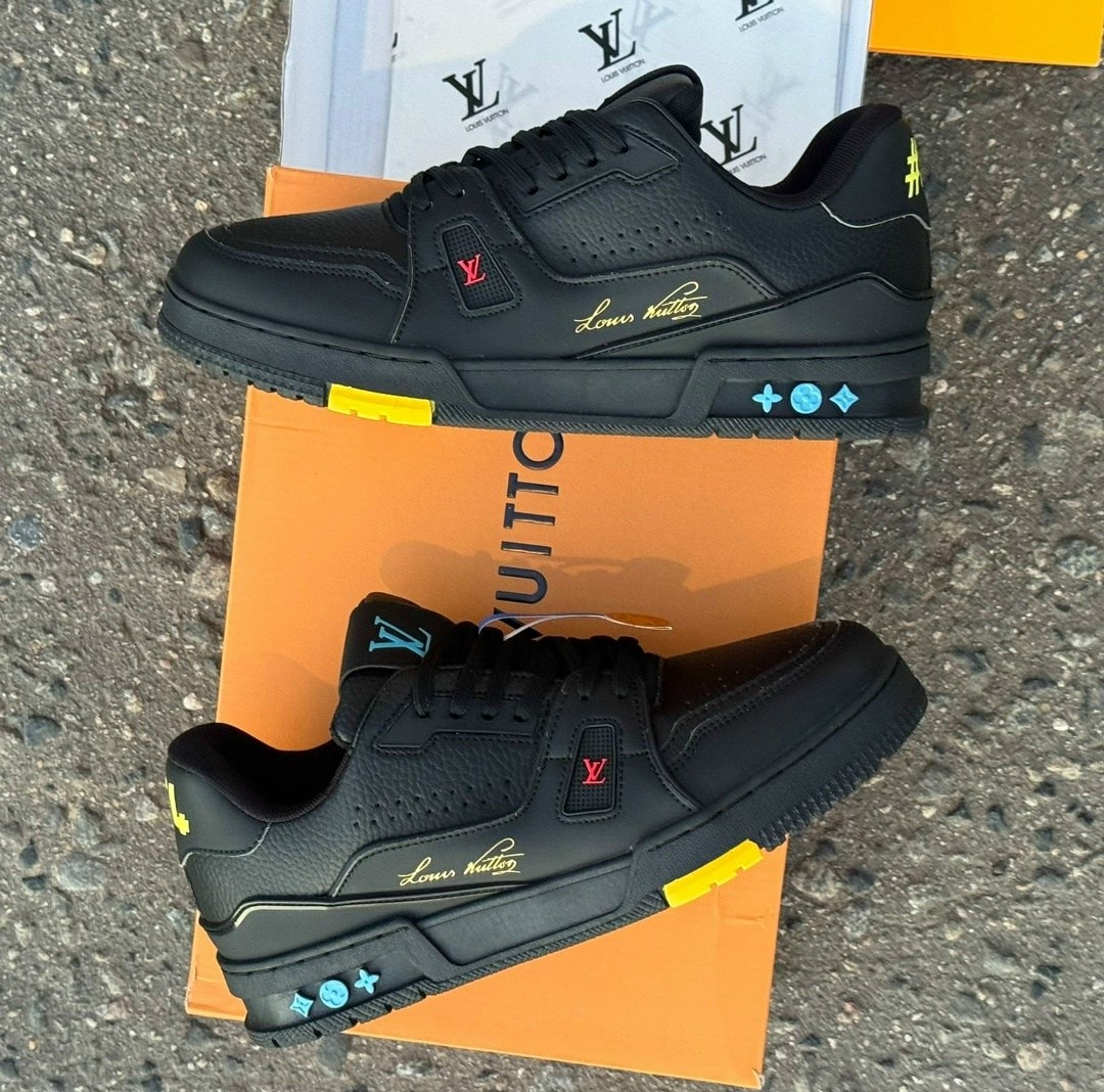 кроссовки louis vuitton мужские,louis vuitton кроссовки,кроссовки луи виттон trainer мужские черные,,кроссовки луи виттон trainer мужские