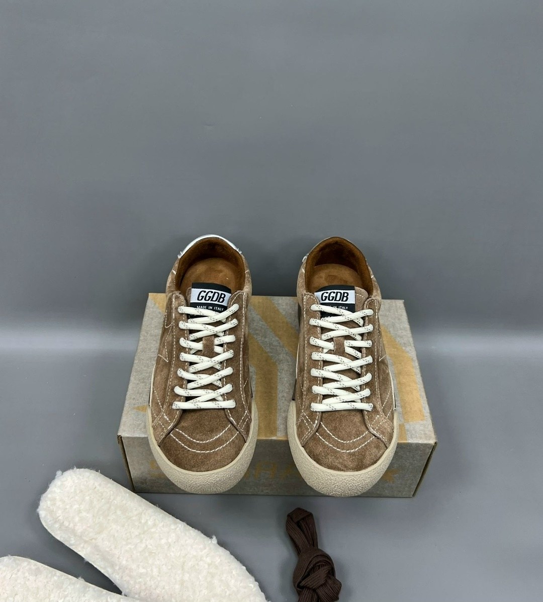кеды golden goose женские,кроссовки golden goose hi star из замши коричневый,кроссовки golden goose,кроссовки премиум качество,кеды golden goose