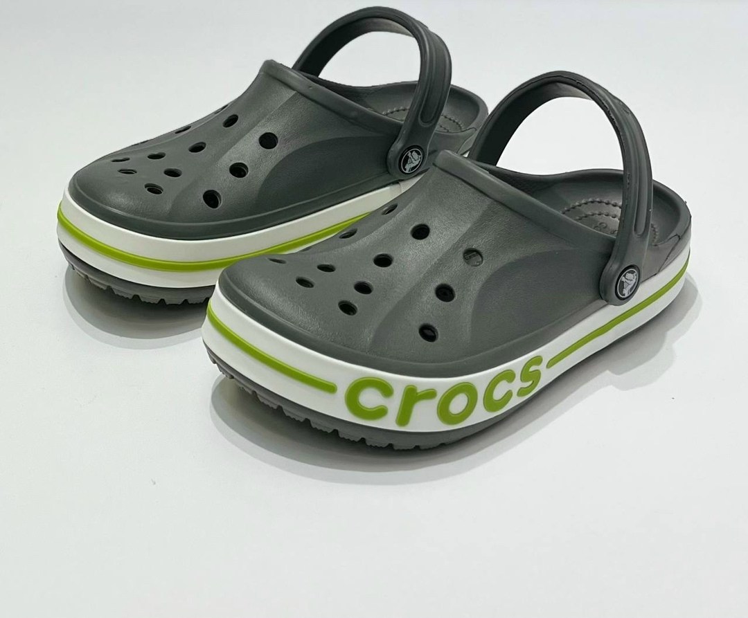 сабо crocs bayaband clog,сабо crocs детские,сабо crocs crocband clog,crocs женские сабо,crocs bayaband clog серые с зеленым