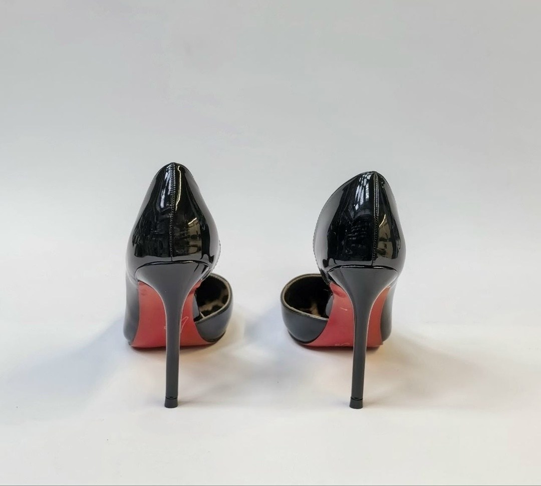 christian louboutin туфли,,женские туфли лодочки,женские туфли-лодочки на высоком каблуке из лакированной кожи,туфли из лакированной кожи