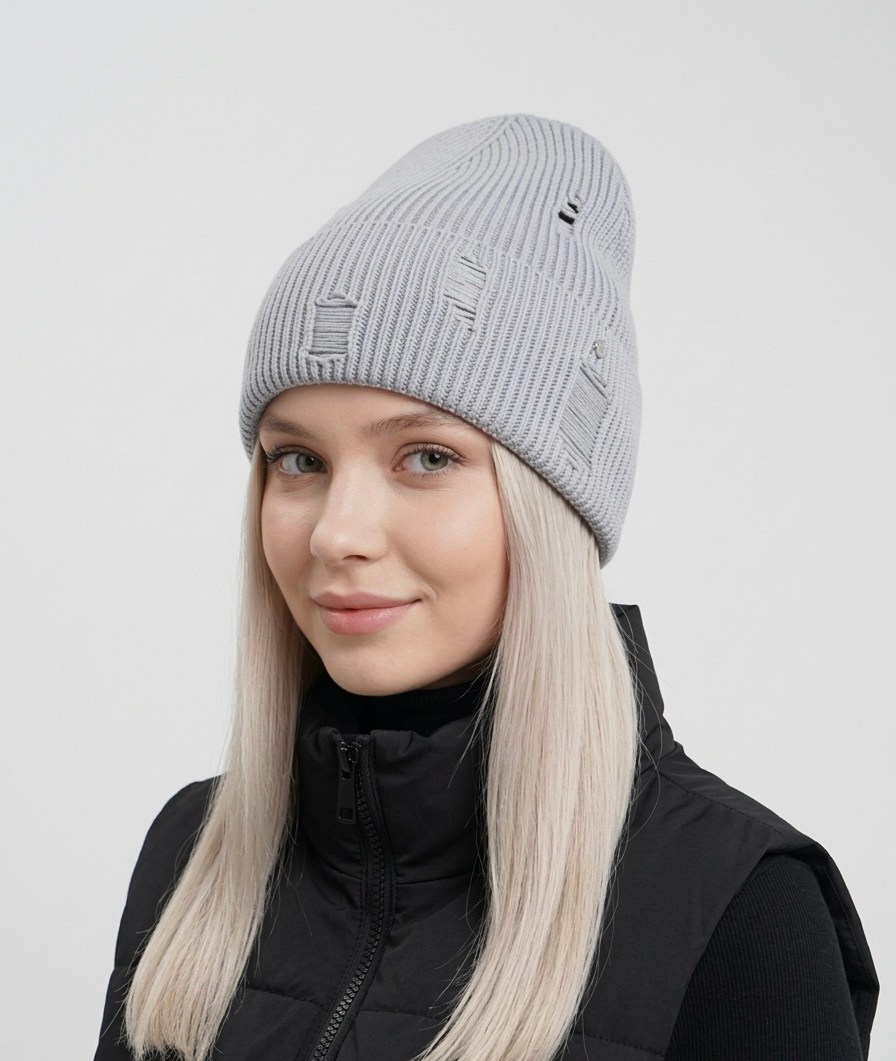 шапка для женщин,женская шапка,шапка бини женская marmalato 851-041 черная,шапка платок,шапка бини