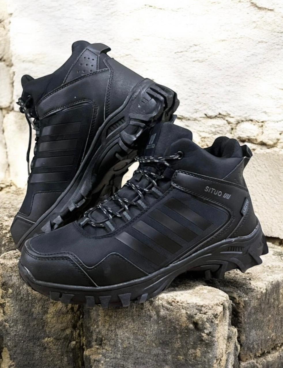 кроссовки adidas terrex climaproof (-21 °) high black с мехом,кроссовки adidas terrex climaproof black высокие c мехом,зимние ботинки adidas climaproof высокие,зимние мужские кроссовки adidas climapro