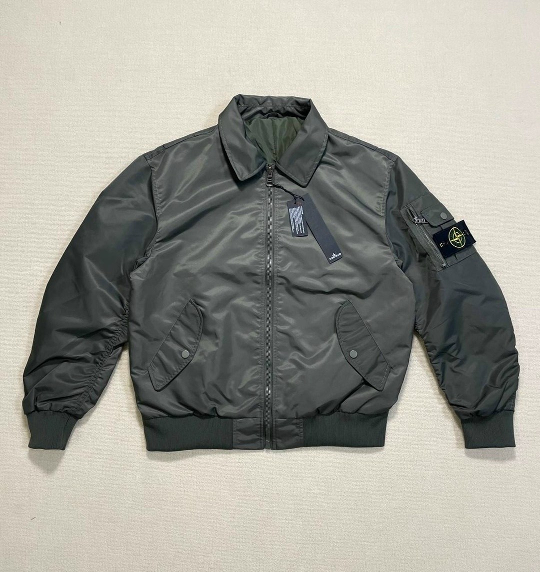 куртка бомбер stone island,бомбер stone island,stone island,куртка stone island,stone island bomber jacket crinkle reps