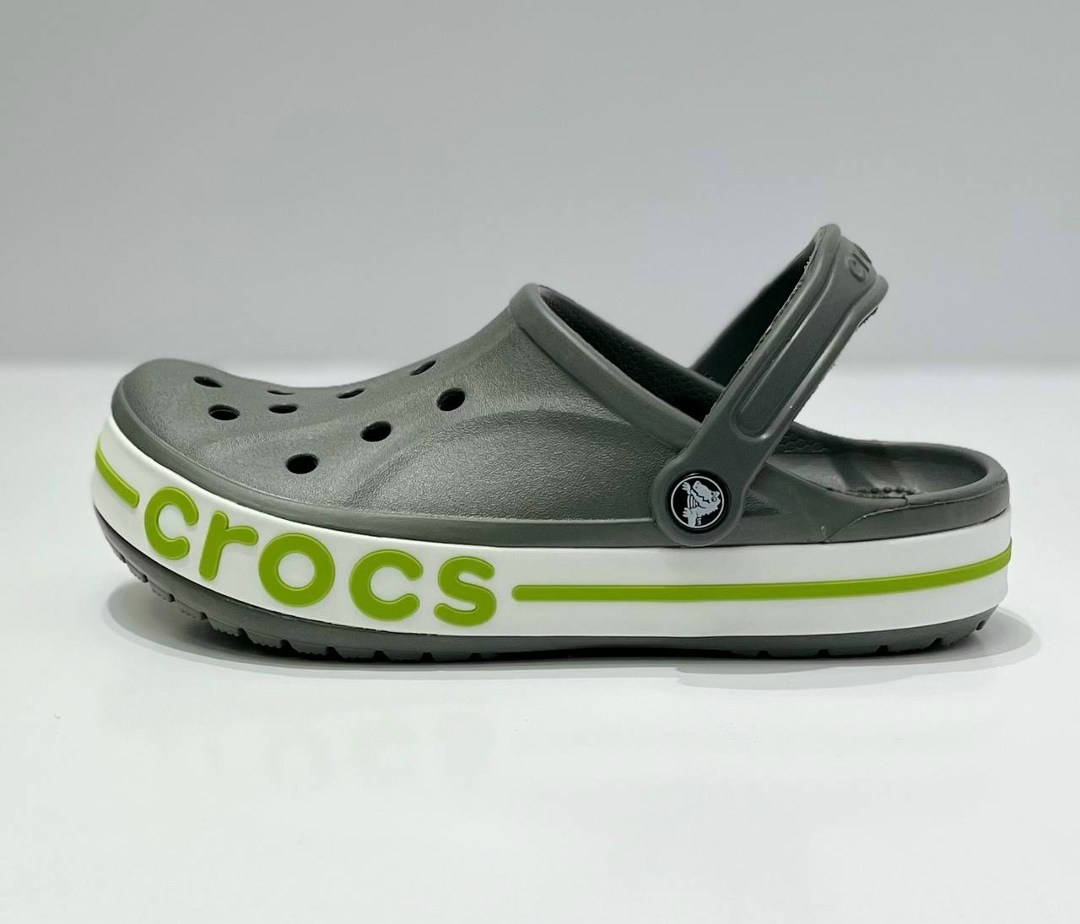 сабо crocs bayaband clog,сабо crocs детские,сабо crocs crocband clog,crocs женские сабо,crocs bayaband clog серые с зеленым