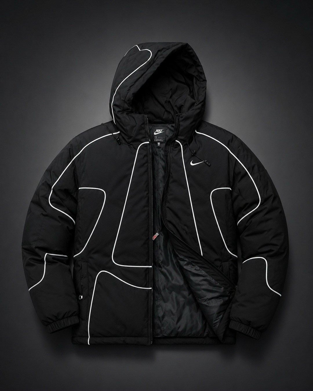 зимняя куртка nike,куртка nike зимняя рефлективная,куртка nike,куртка зимняя,куртка пуховик
