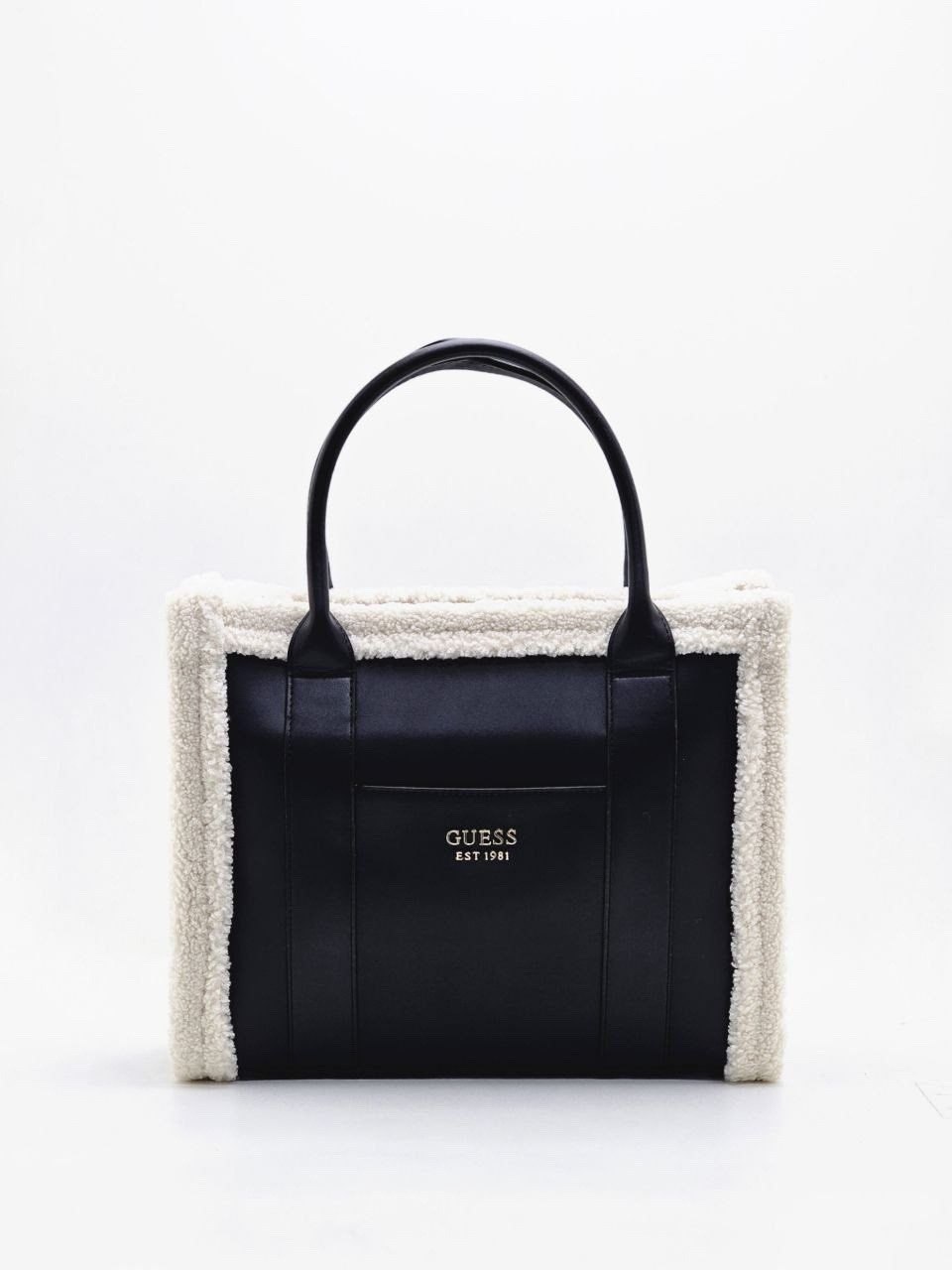 сумка женская guess,сумка женская guess коричневая с меховой отделкой,сумка женская с мехом guess,сумка guess,сумка женская guess тоут