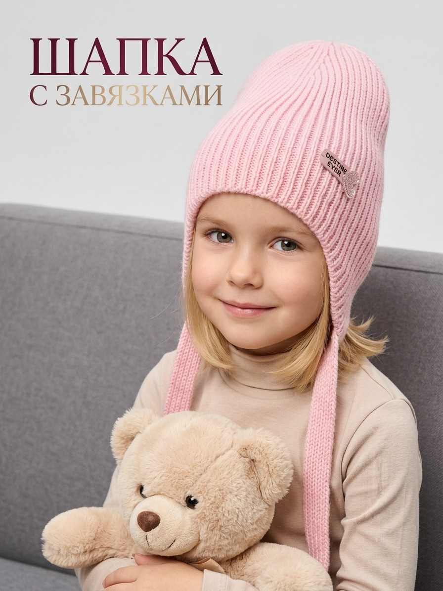 шапка для девочек,шапка детская,шапка с завязками,шапка для детей,шапка демисезонная