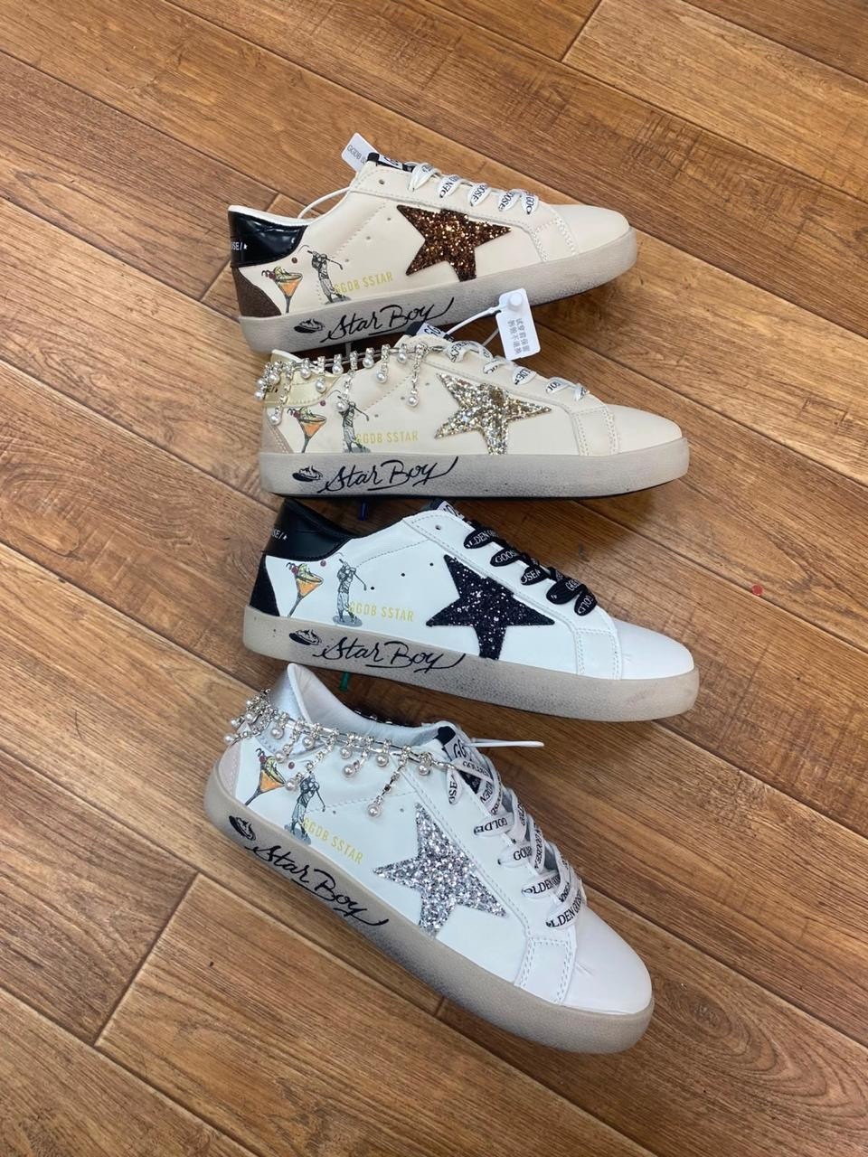 кроссовки golden goose ball star,кроссовки golden goose,кеды golden goose,кроссовки golden goose superstar distressed black silver,кроссовки golden goose superstar