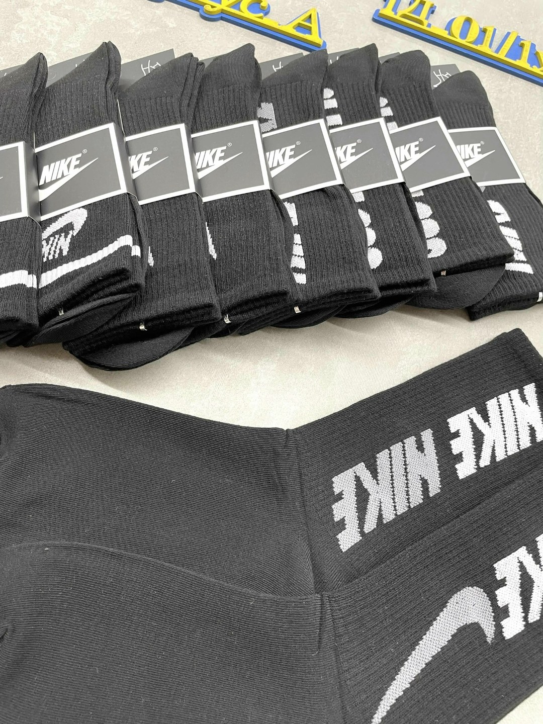 мужские носки,носки nike мужские,комплект носки мужские,мужские носки nike 41-47 набор 10 пар,носки найк мужские черные высокие