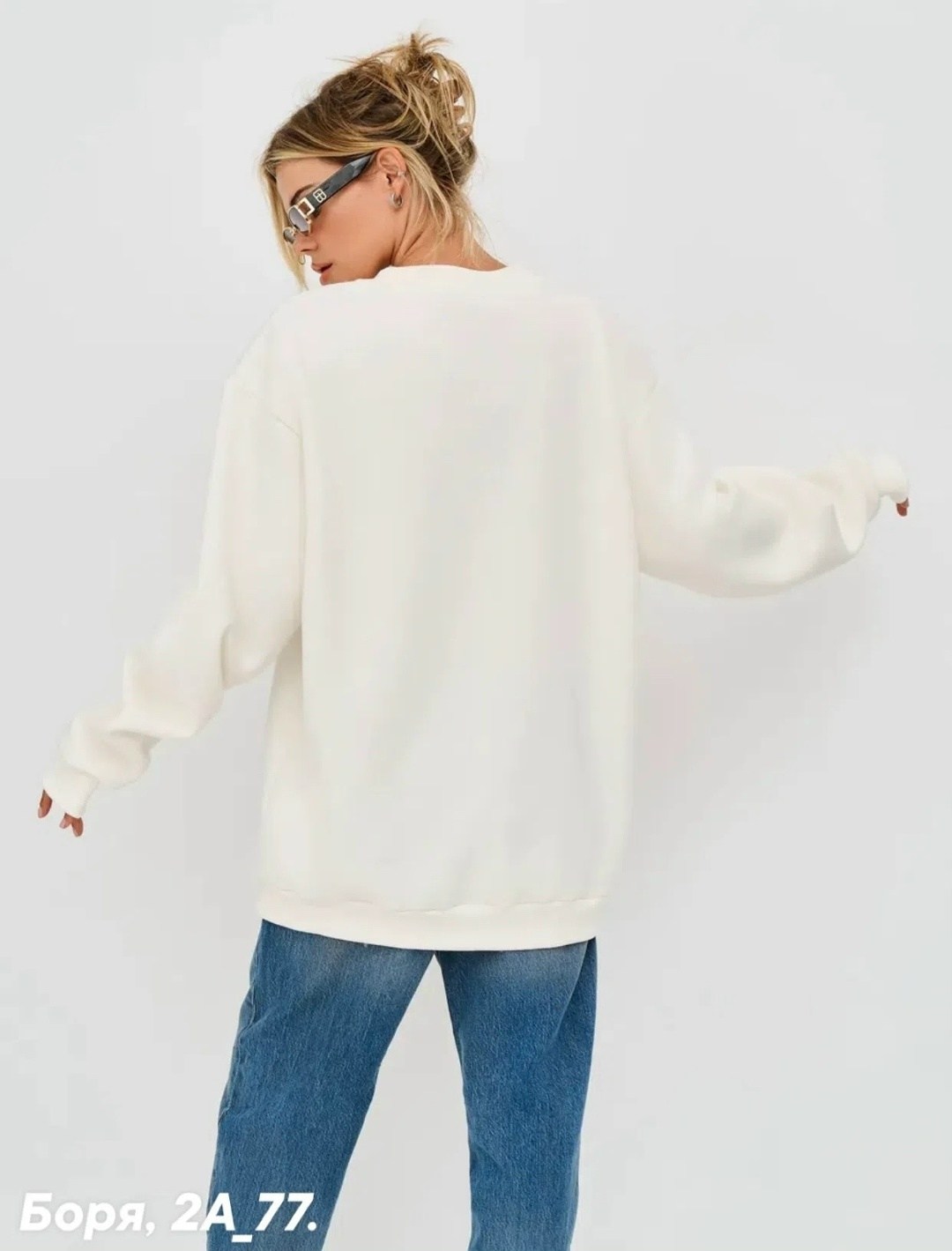 cвитшот женский оверсайз,свитшот теплый оверсайз modjimoda,черный свитшот оверсайз утепленный женский,оверсайз свитшот,свитшот женская