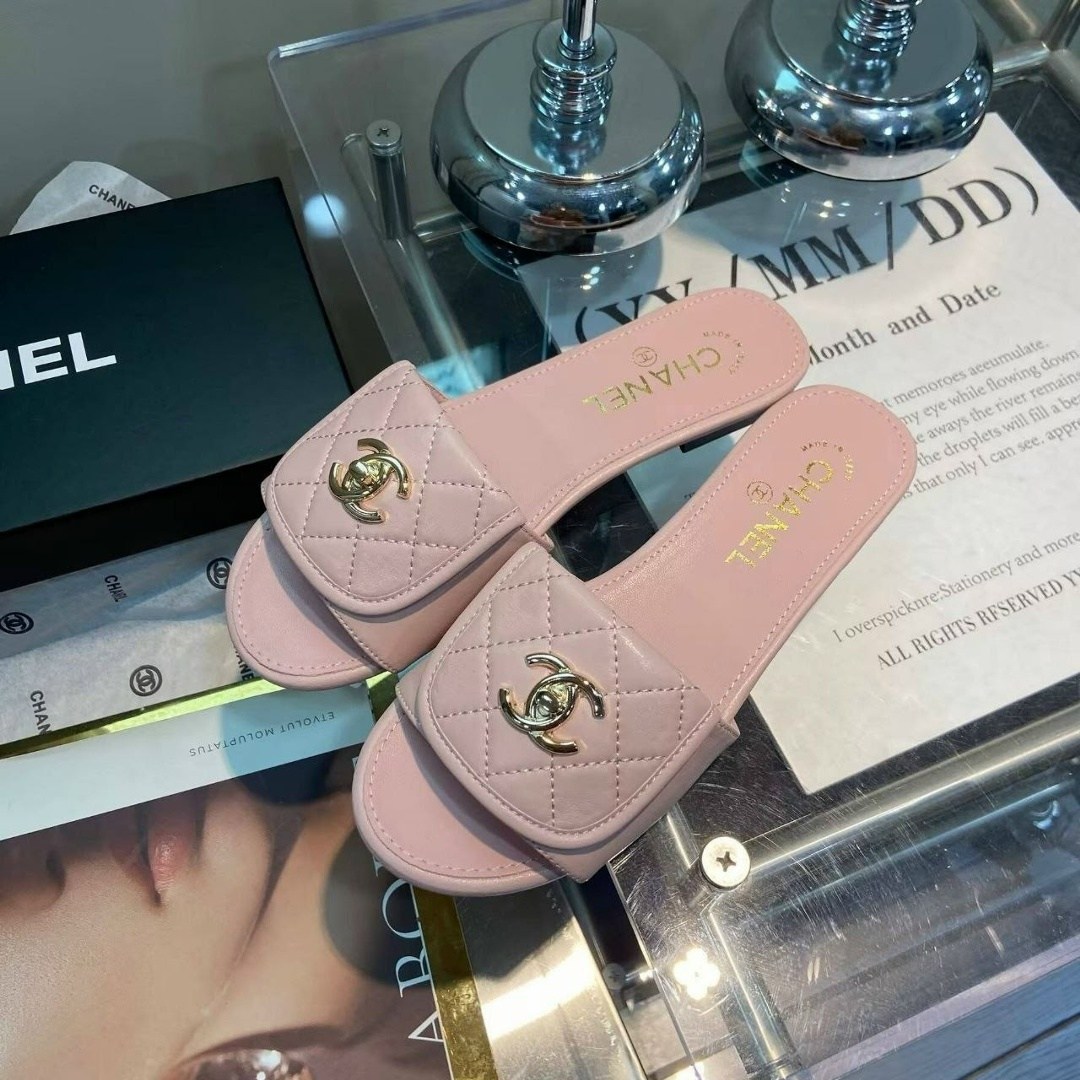 ,шлепанцы chanel,chanel шлепанцы женские,шлепки шанель,босоножки шанель