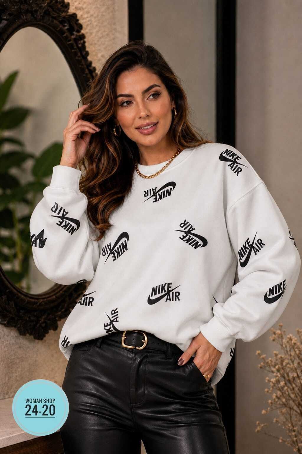 свитшот женская,свитшот женский nike,nike sweatshirt,свитшот оверсайз nike,свитшот оверсайз