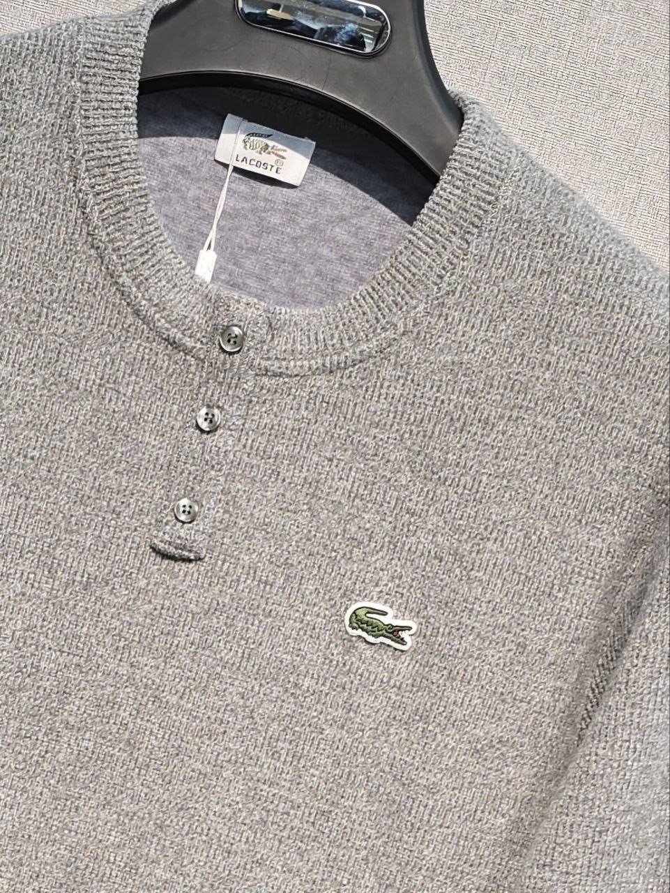 джемпер мужской лакоста,джемпер lacoste,кофта мужской,джемпер lacoste мужской серый,свитер lacoste