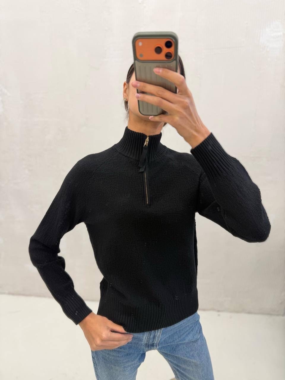 свитер розовый,свитер с горлом на молнии оверсайз kk fashion,женский свитер,кофта женская,свитер женский на молнии