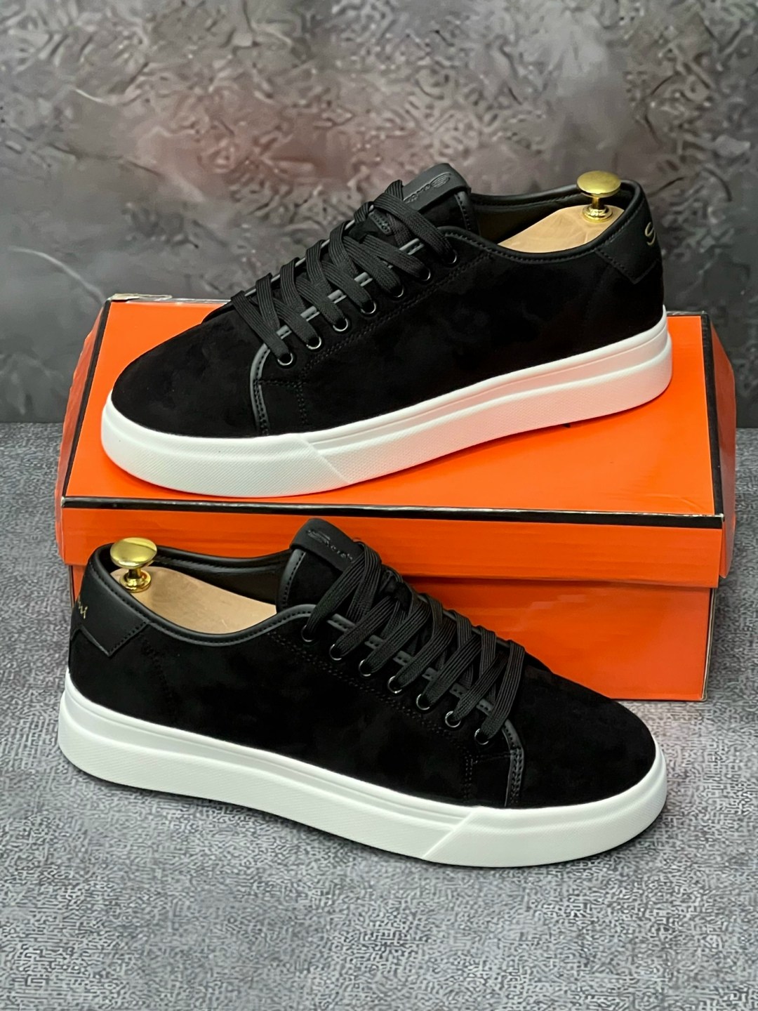 кеды santoni мужские,мужские кеды,мужские замшевые кеды santoni черные,кеды мужские кожаные,замшевые кеды