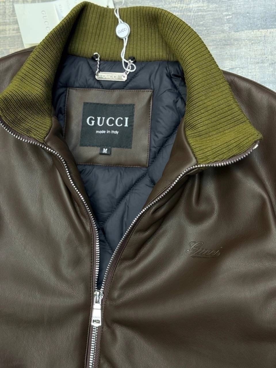 мужская кожаная куртка gucci,кожаная куртка мужская,кожаная куртка gucci,кожаный бомбер гуччи,кожаная куртка gucci оригинал