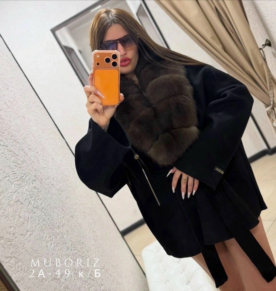 кашемировое пальто с мехом песца,пальто кашемир с натуральным мехом песца,кашемировое пальто с натуральным мехом,пальто с мехом,кашемировое пальто (пончо) с мехом финского песца