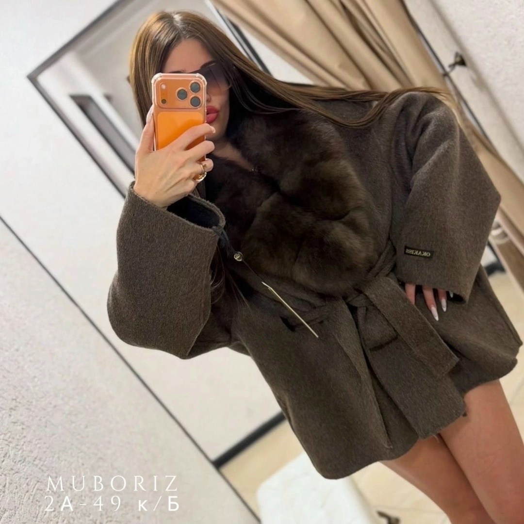 кашемировое пальто с мехом песца,пальто кашемир с натуральным мехом песца,кашемировое пальто с натуральным мехом,пальто с мехом,кашемировое пальто (пончо) с мехом финского песца