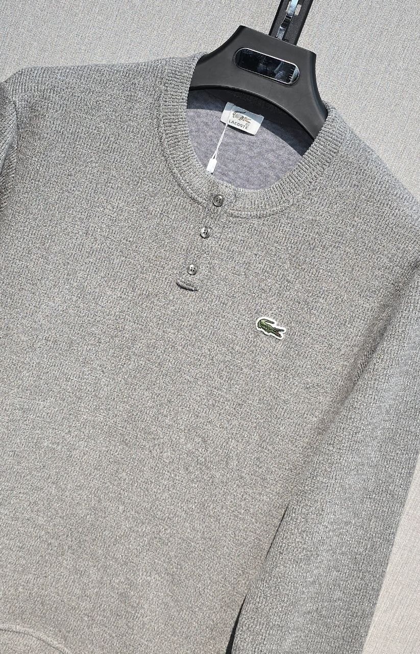 джемпер мужской лакоста,джемпер lacoste,кофта мужской,джемпер lacoste мужской серый,свитер lacoste