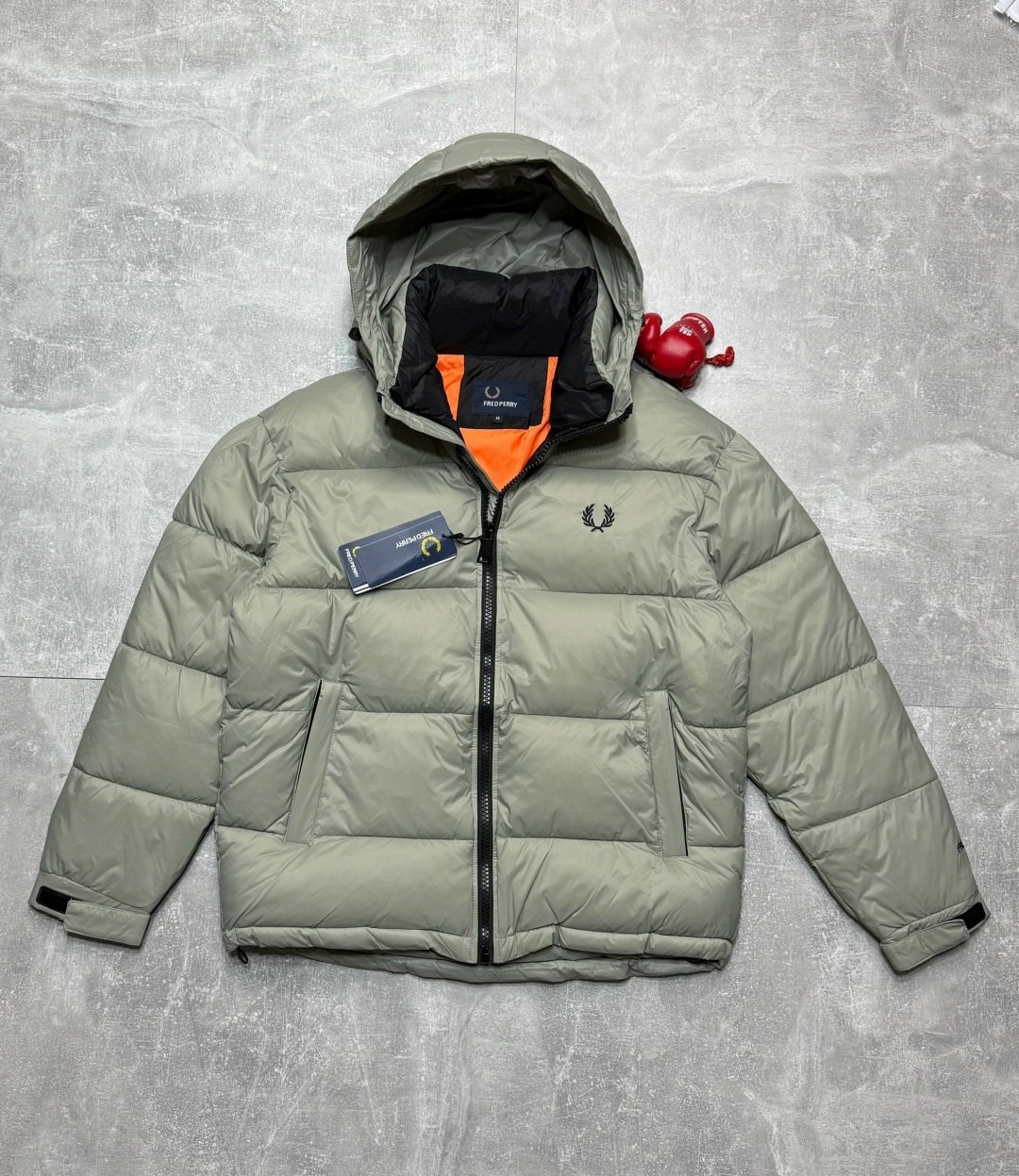 зимняя куртка пуховик,куртка пуховик,пуховик утепленный зимний куртка fred perry,куртка зимняя,мужская куртка