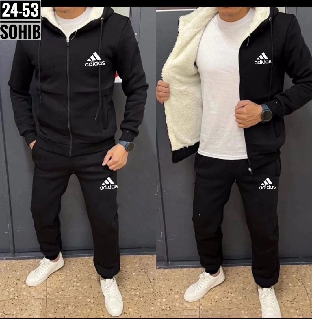 мужской спортивный костюм adidas теплый,костюм спортивный мужской,спортивные костюмы мужские утеплённые,костюм мужской спортивный на меху арт. 1352747,теплый спортивный костюм мужской