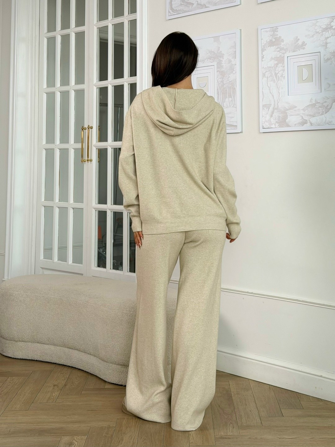костюм с брюками палаццо женский,loro piana кашемировый костюм,костюм с брюками,трикотажный костюм,костюм брючный