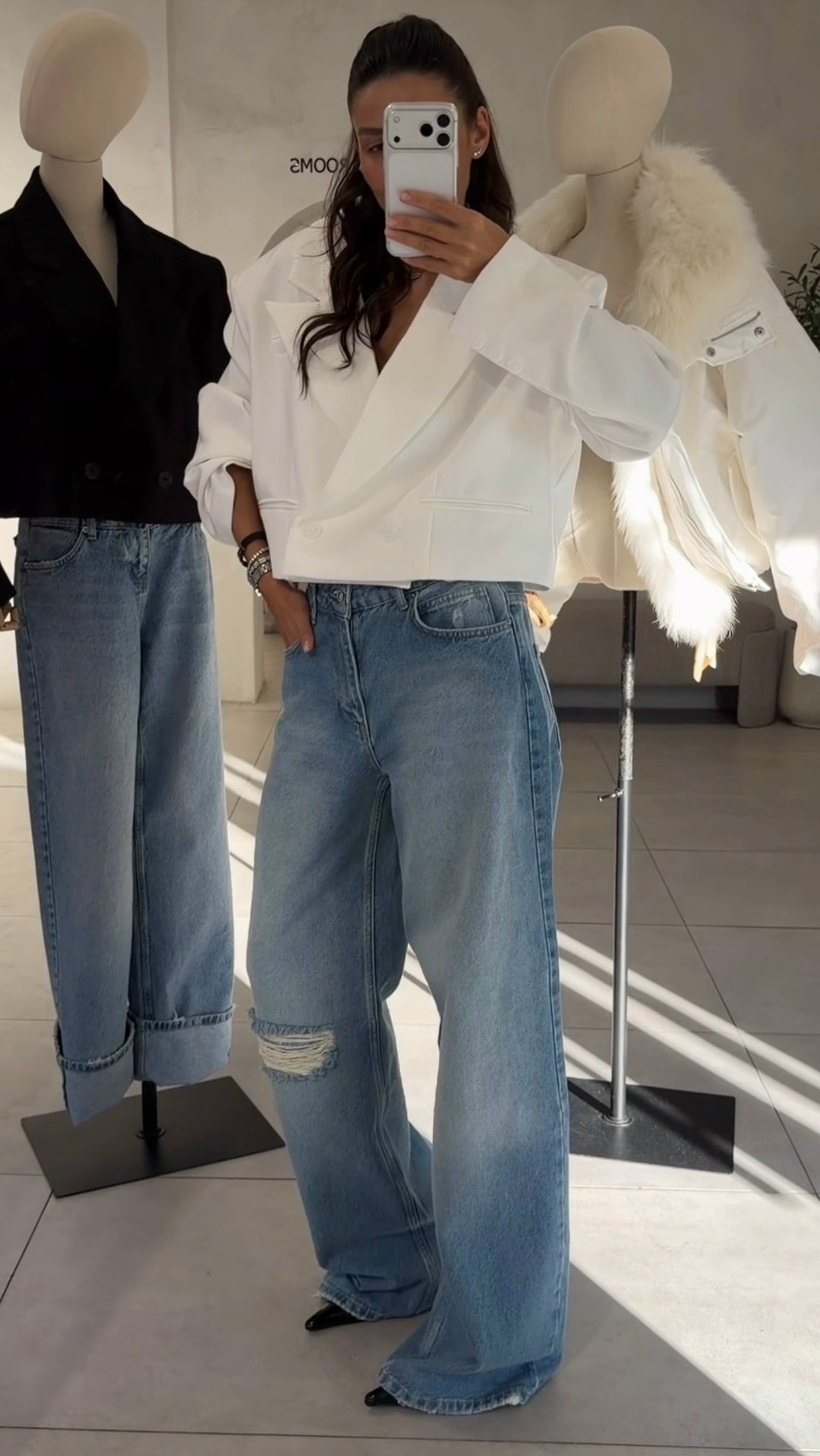 широкие джинсы wide leg zara,джинсы широкие,джинсы женские,джинсы,стильные наряды