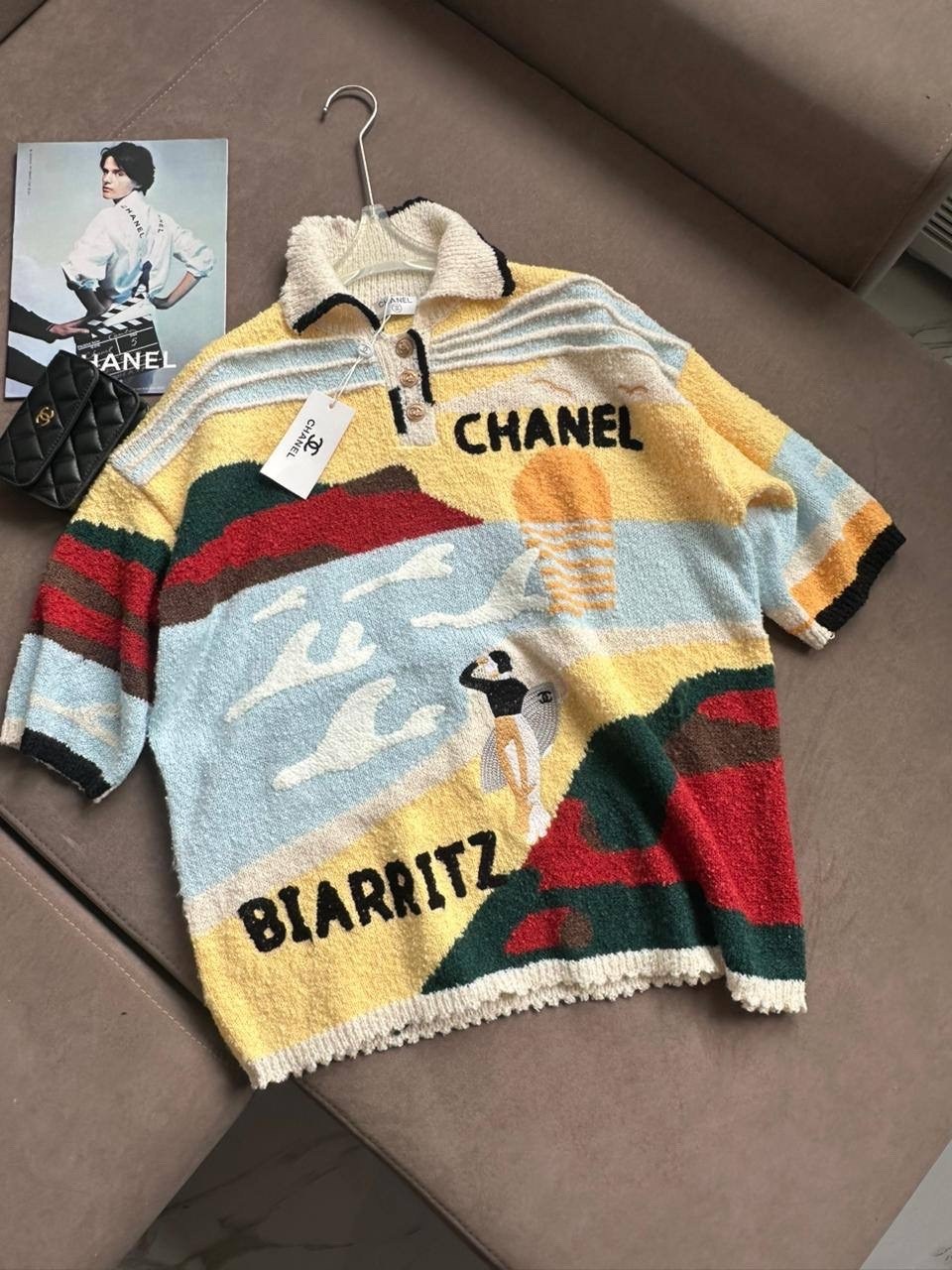 женский свитер chanel,джемпер шанель,кофта шанель,шанель мода,женский свитер chanel pl-58769