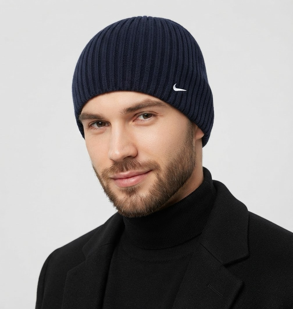 шапка nike,шапка бини,шапки спортивные,шапка,шапка мужская