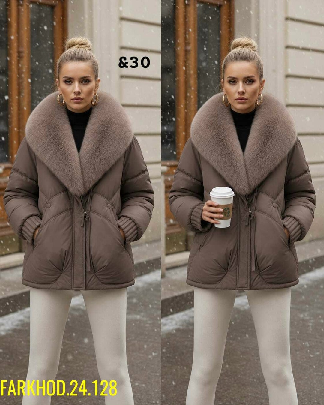 куртка зимняя женская,пуховик куртка удлиненная с капюшоном xaski luxe,женский пуховик,пуховики с мехом,короткий пуховик