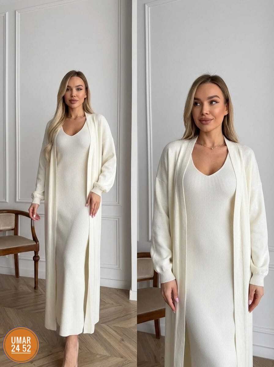платье лапша с кардиганом,платье удлиненное,костюм платье и кардиган лапша черный,платье двойка с кардиганом,платье женское
